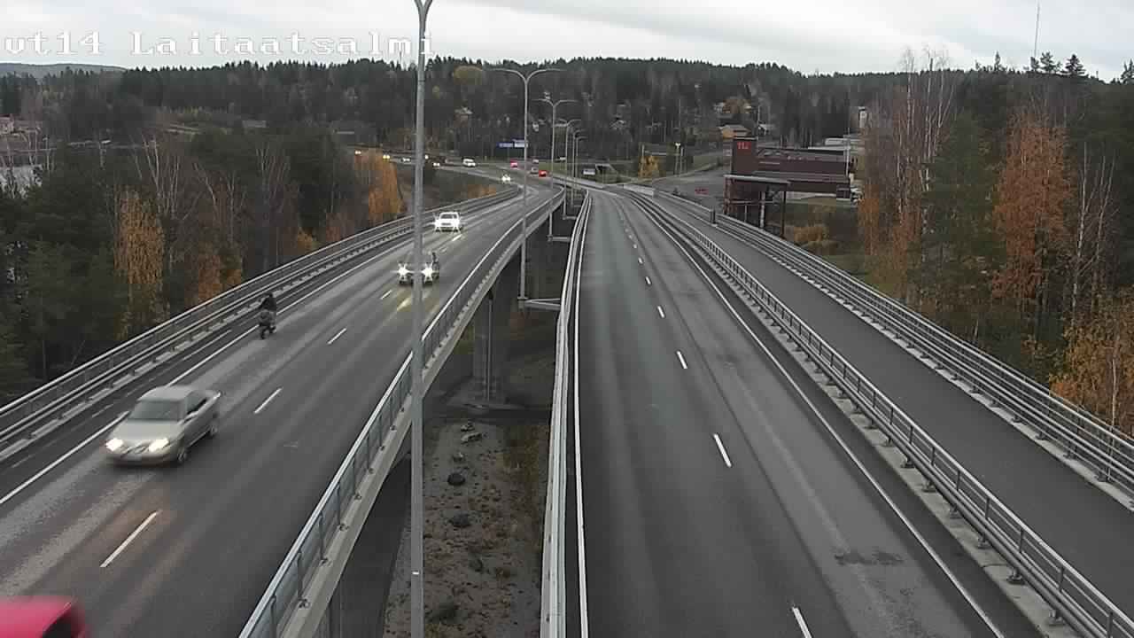 Kelikamerat Kuva Tie 14 Savonlinna, Laitaatsalmi silta, Savonlinna, Etelä-Savo