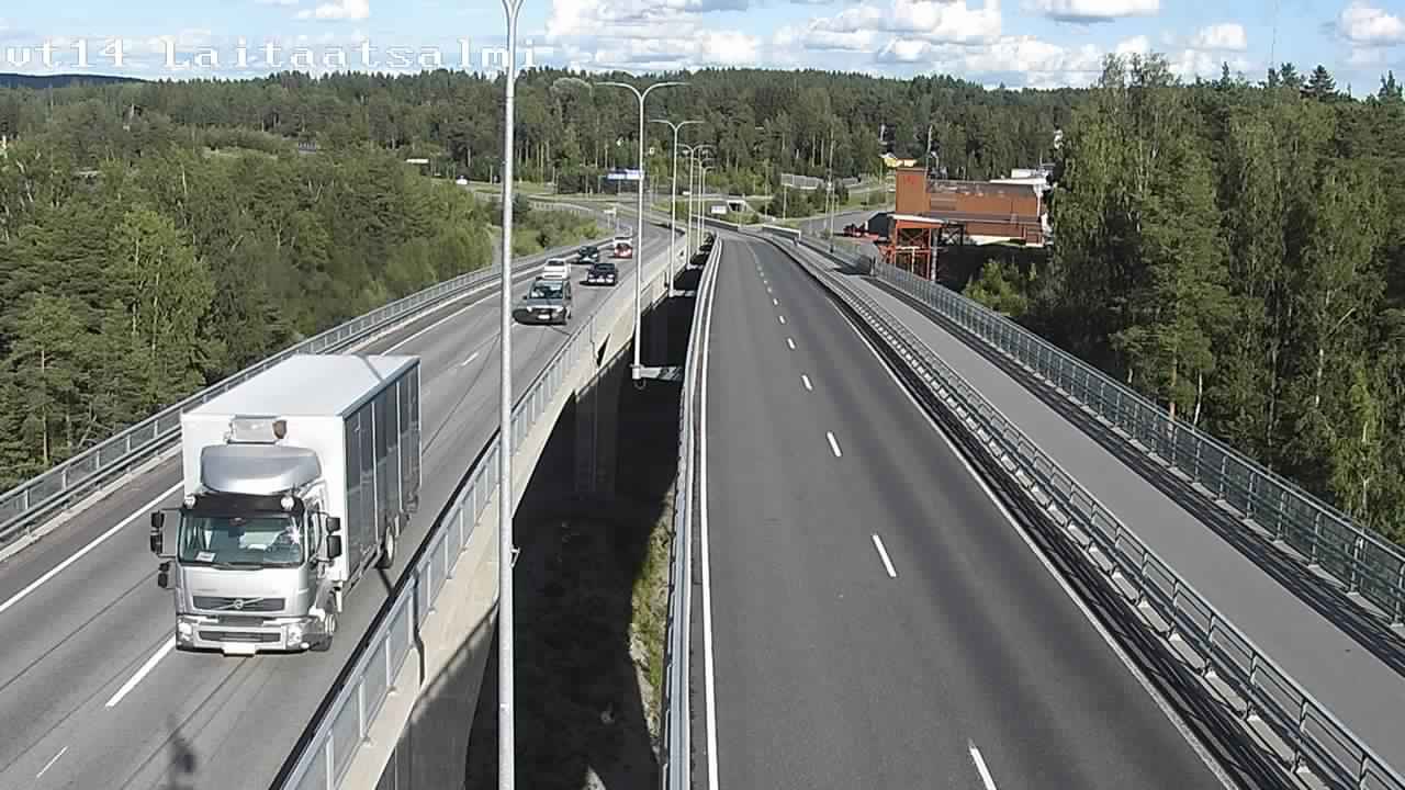 Kelikamerat Kuva Tie 14 Savonlinna, Laitaatsalmi silta, Savonlinna, Etelä-Savo