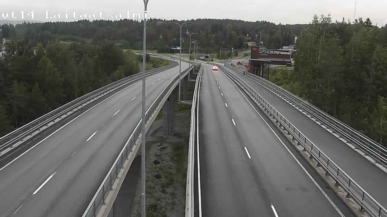 Kelikamerat Kuva Tie 14 Savonlinna, Laitaatsalmi silta, Savonlinna, Etelä-Savo