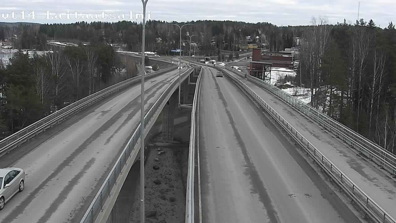 Kelikamerat Kuva Tie 14 Savonlinna, Laitaatsalmi silta, Savonlinna, Etelä-Savo