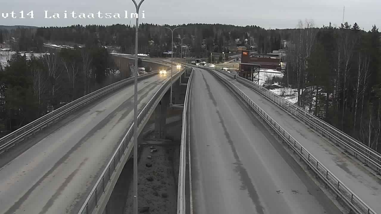 Kelikamerat Kuva Tie 14 Savonlinna, Laitaatsalmi silta, Savonlinna, Etelä-Savo