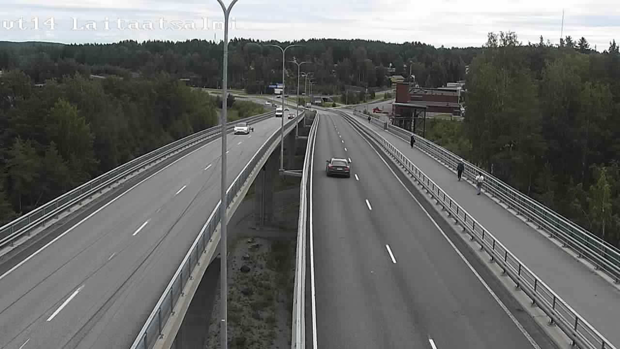 Weather Camera Image Road 14 Savonlinna, Laitaatsalmi, Savonlinna, Etelä-Savo