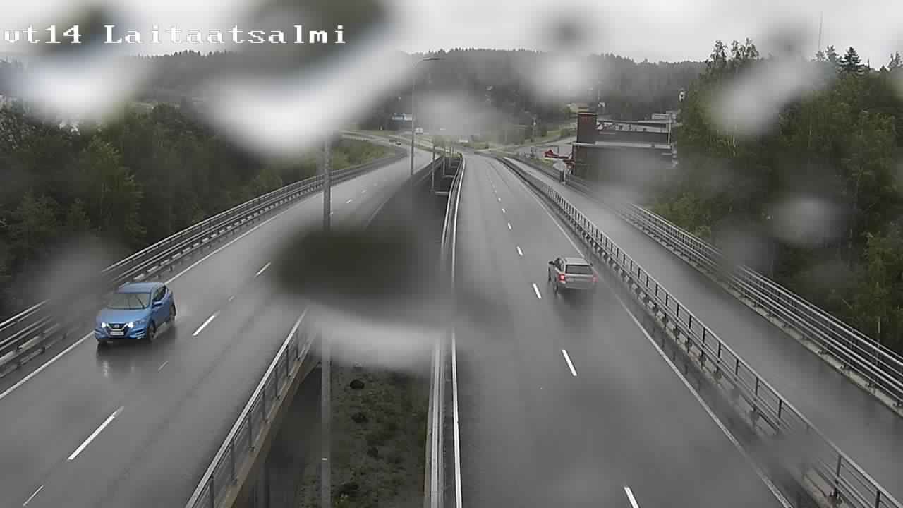 Kelikamerat Kuva Tie 14 Savonlinna, Laitaatsalmi silta, Savonlinna, Etelä-Savo
