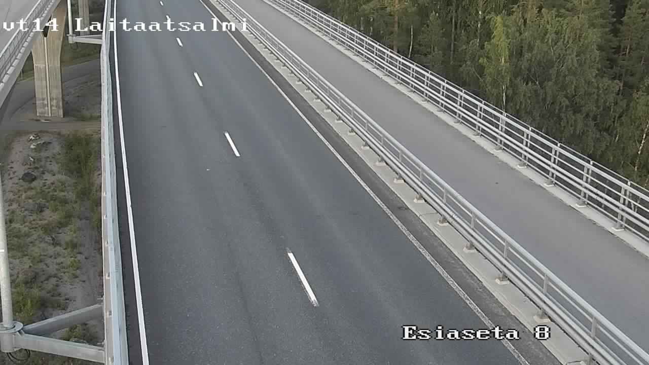 Kelikamerat Kuva Tie 14 Savonlinna, Laitaatsalmi silta, Savonlinna, Etelä-Savo