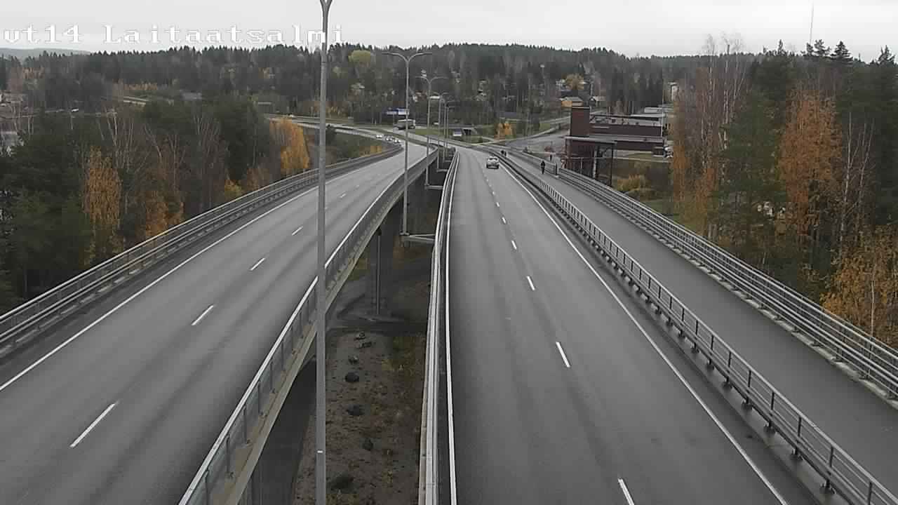 Kelikamerat Kuva Tie 14 Savonlinna, Laitaatsalmi silta, Savonlinna, Etelä-Savo