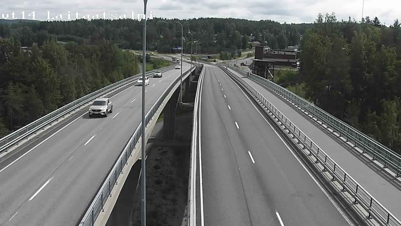 Kelikamerat Kuva Tie 14 Savonlinna, Laitaatsalmi silta, Savonlinna, Etelä-Savo