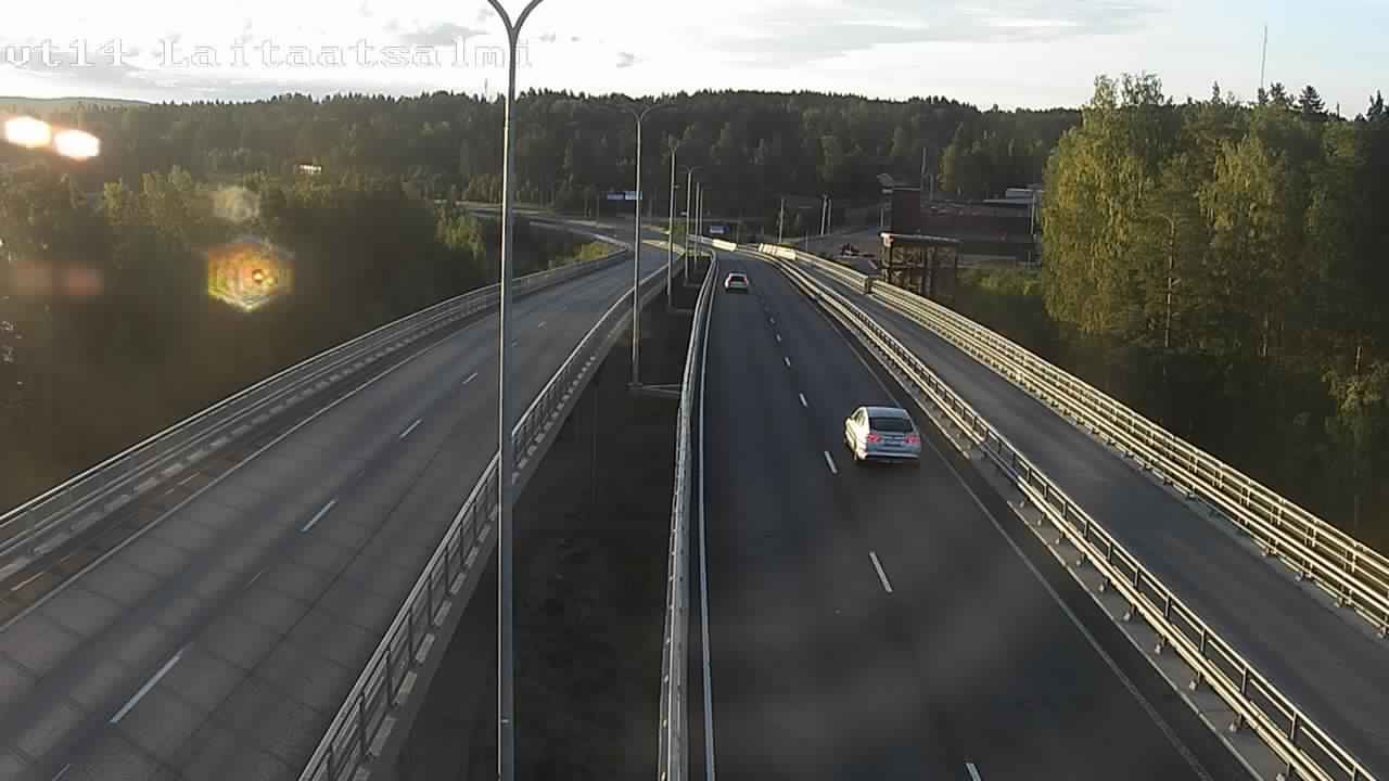 Weather Camera Image Road 14 Savonlinna, Laitaatsalmi, Savonlinna, Etelä-Savo