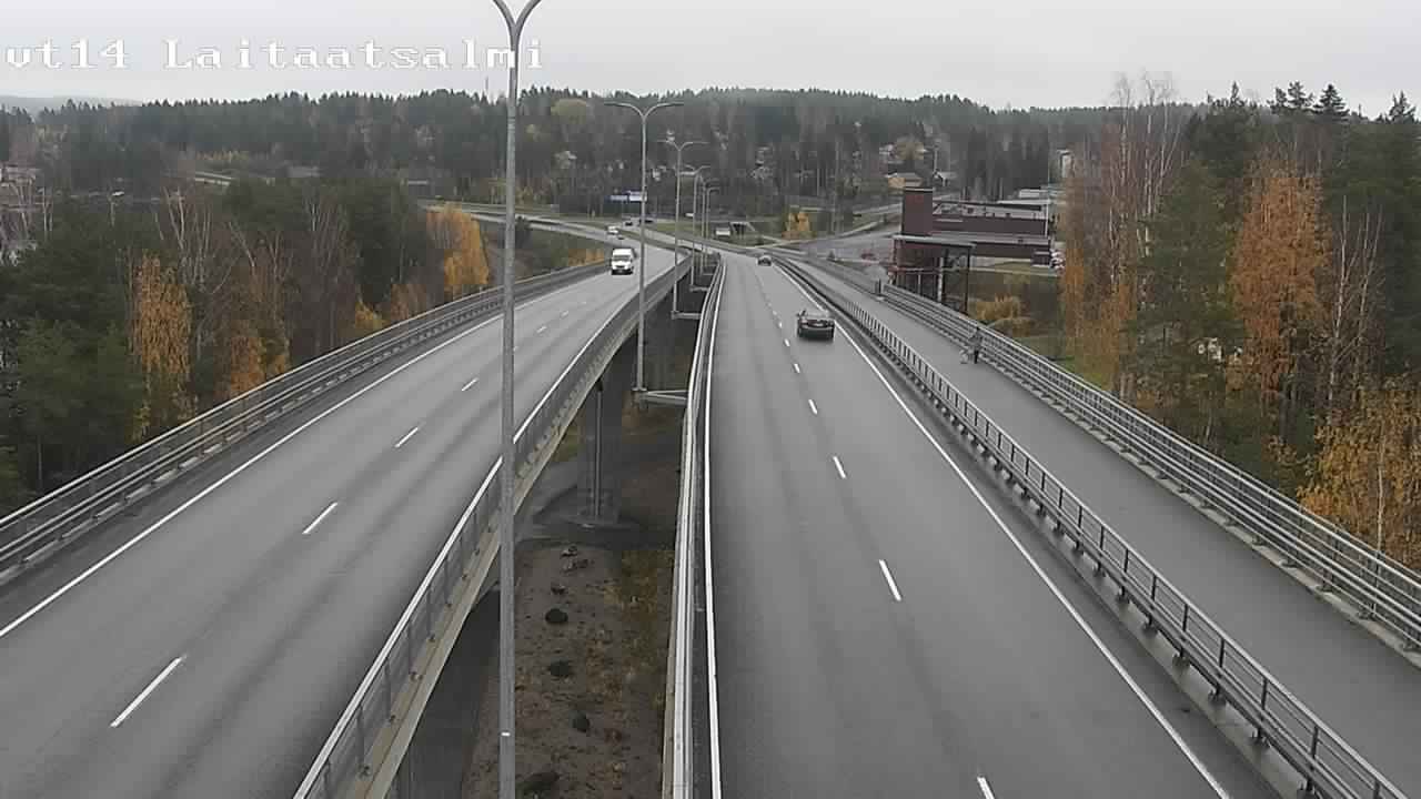 Kelikamerat Kuva Tie 14 Savonlinna, Laitaatsalmi silta, Savonlinna, Etelä-Savo