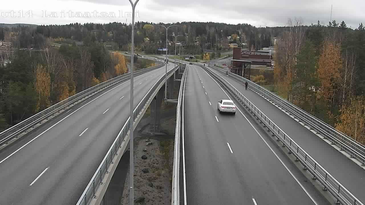 Kelikamerat Kuva Tie 14 Savonlinna, Laitaatsalmi silta, Savonlinna, Etelä-Savo