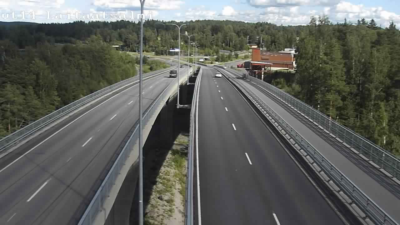 Kelikamerat Kuva Tie 14 Savonlinna, Laitaatsalmi silta, Savonlinna, Etelä-Savo