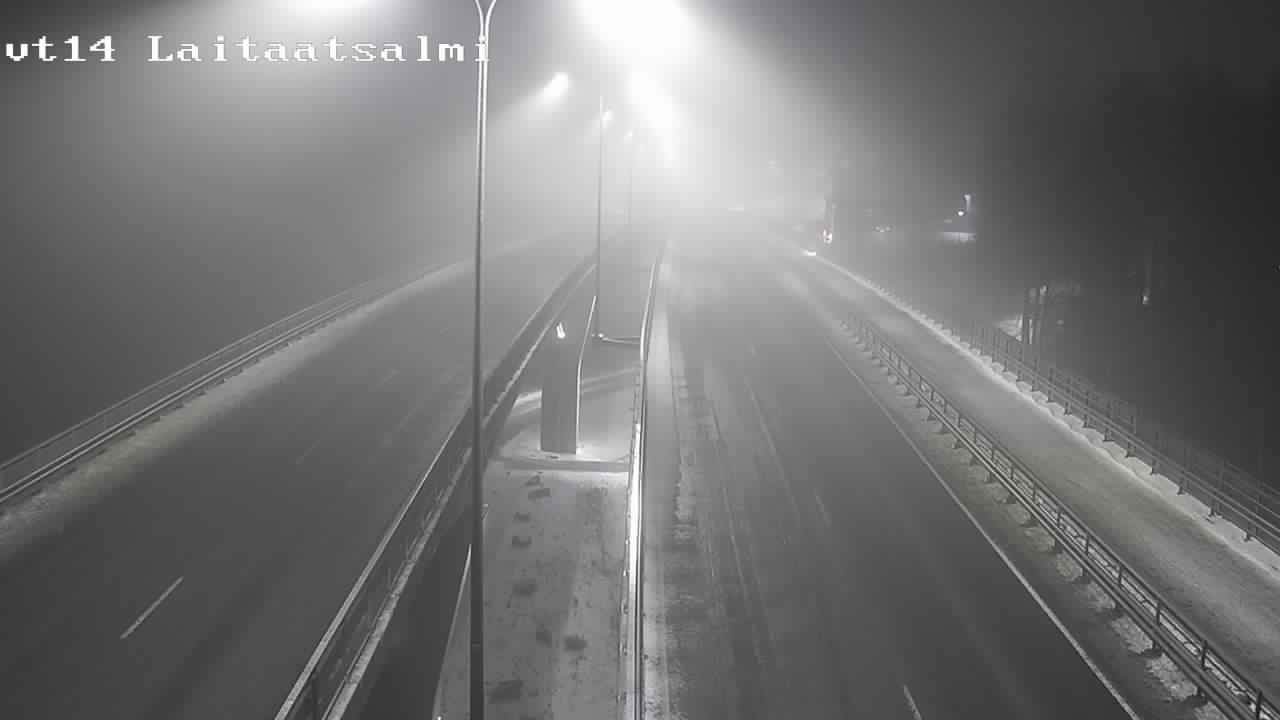 Weather Camera Image Väg 14 Nyslott, Laitaatsalmi, Savonlinna, Etelä-Savo