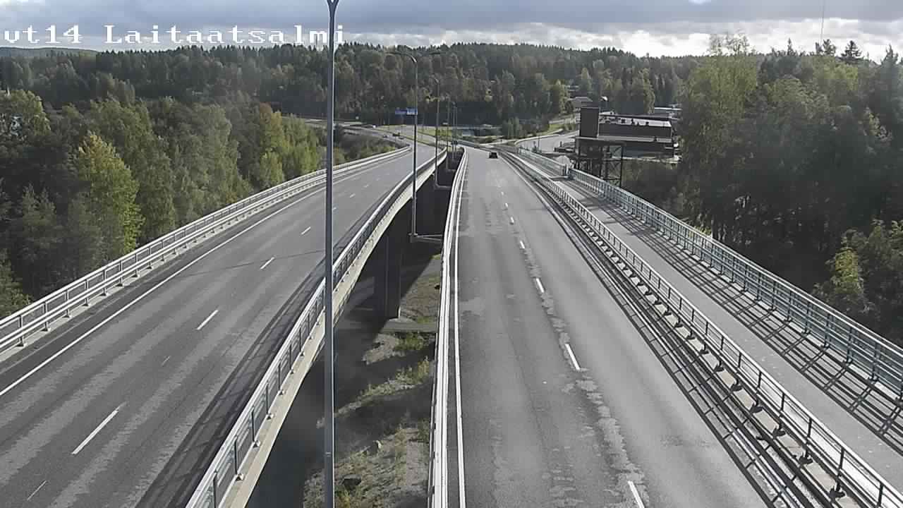Kelikamerat Kuva Tie 14 Savonlinna, Laitaatsalmi silta, Savonlinna, Etelä-Savo