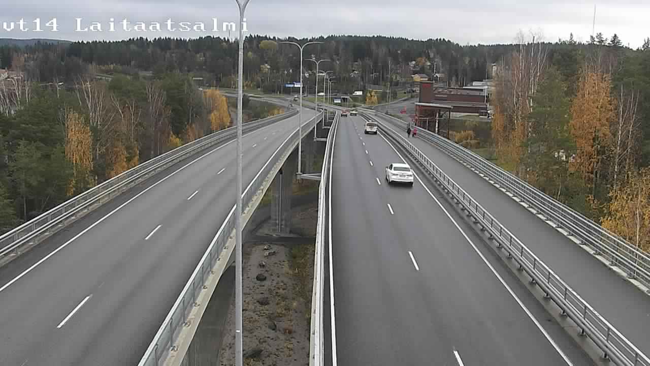 Kelikamerat Kuva Tie 14 Savonlinna, Laitaatsalmi silta, Savonlinna, Etelä-Savo