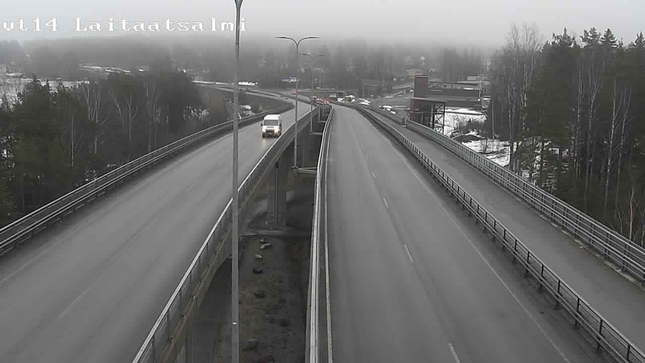 Kelikamerat Kuva Tie 14 Savonlinna, Laitaatsalmi silta, Savonlinna, Etelä-Savo