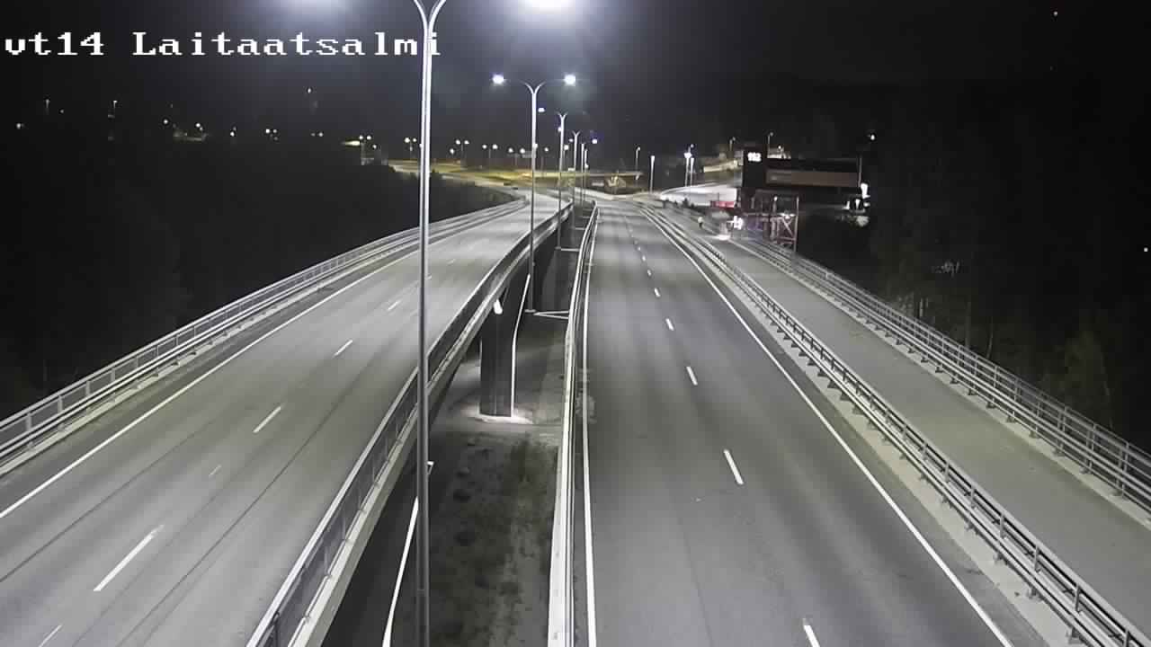 Weather Camera Image Väg 14 Nyslott, Laitaatsalmi, Savonlinna, Etelä-Savo