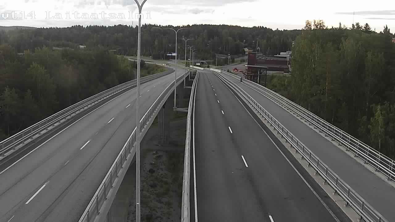 Weather Camera Image Road 14 Savonlinna, Laitaatsalmi, Savonlinna, Etelä-Savo