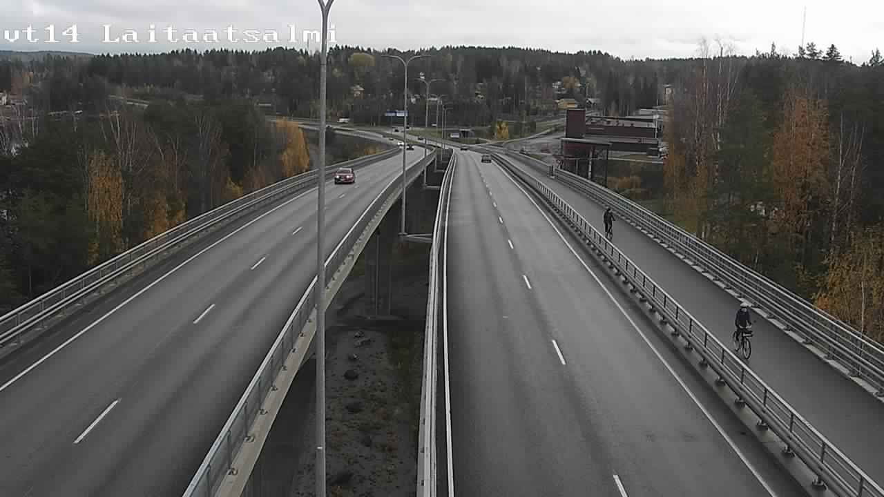 Kelikamerat Kuva Tie 14 Savonlinna, Laitaatsalmi silta, Savonlinna, Etelä-Savo