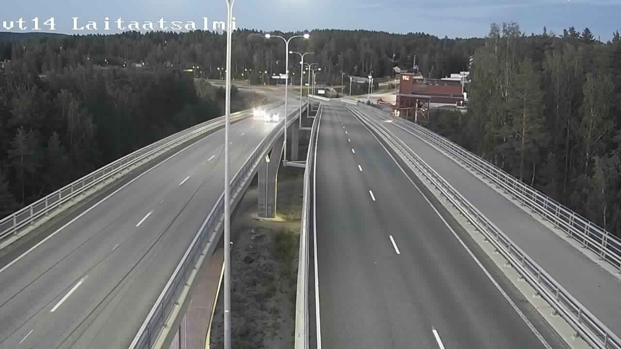 Kelikamerat Kuva Tie 14 Savonlinna, Laitaatsalmi silta, Savonlinna, Etelä-Savo