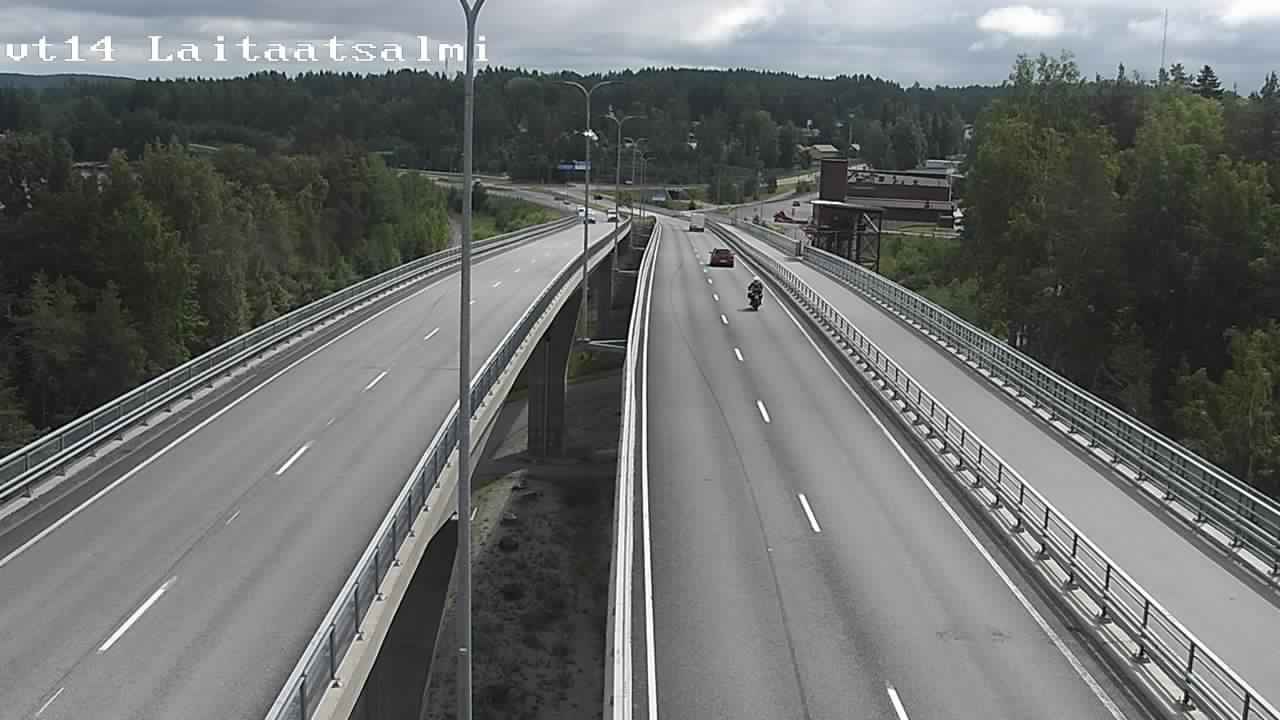 Kelikamerat Kuva Tie 14 Savonlinna, Laitaatsalmi silta, Savonlinna, Etelä-Savo