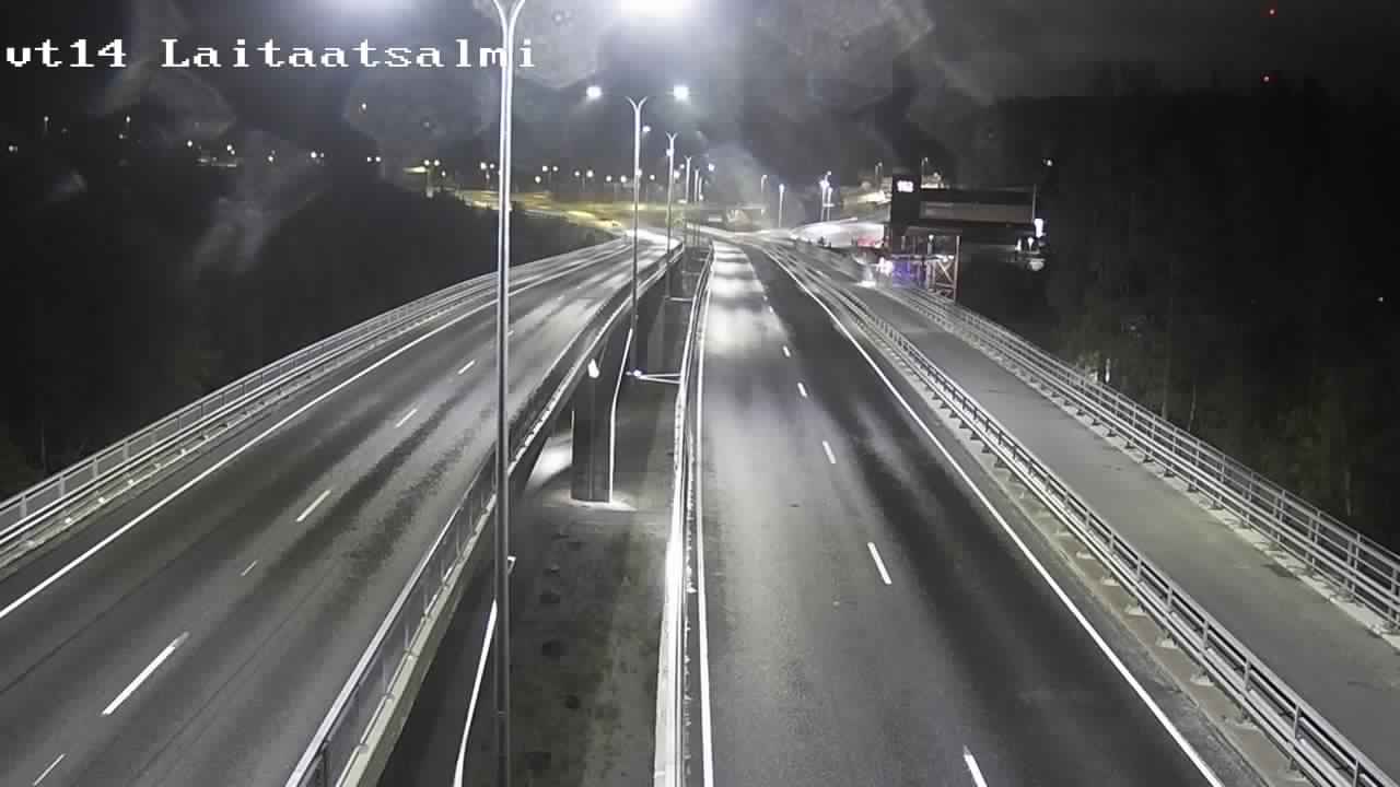 Weather Camera Image Väg 14 Nyslott, Laitaatsalmi, Savonlinna, Etelä-Savo