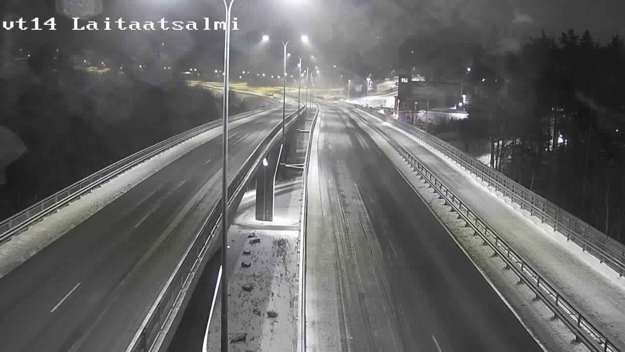 Weather Camera Image Väg 14 Nyslott, Laitaatsalmi, Savonlinna, Etelä-Savo