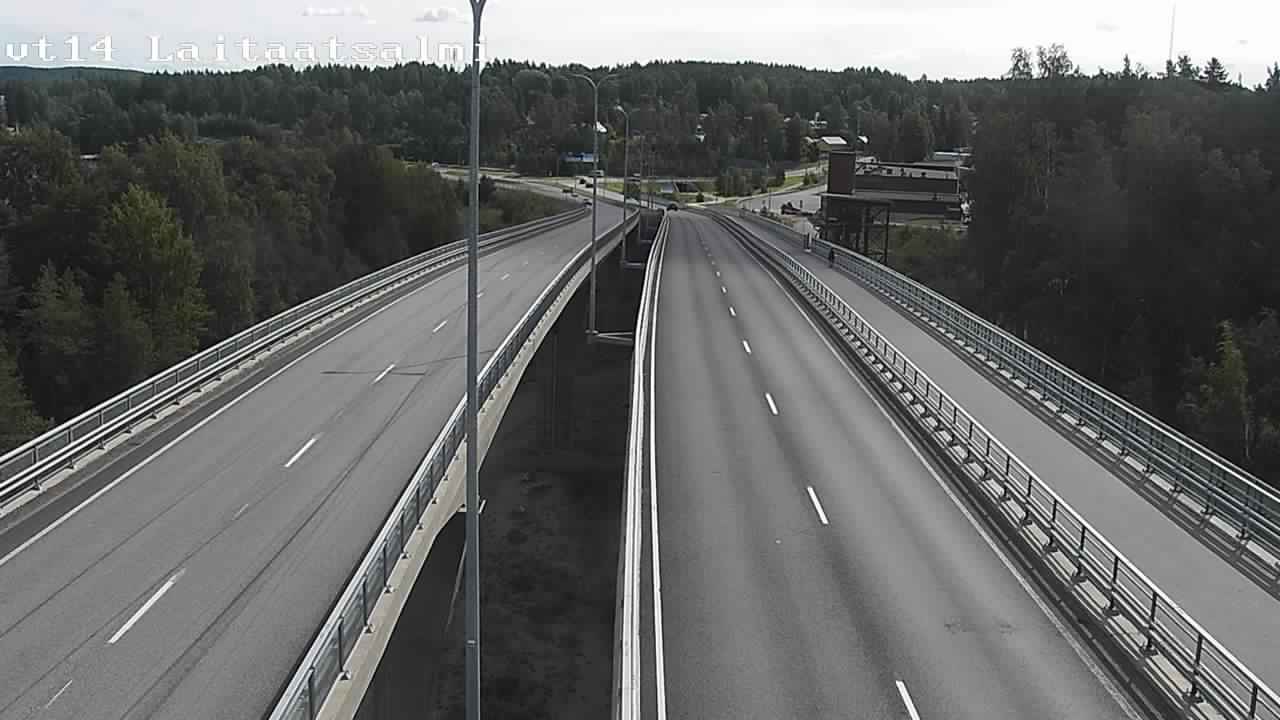 Kelikamerat Kuva Tie 14 Savonlinna, Laitaatsalmi silta, Savonlinna, Etelä-Savo