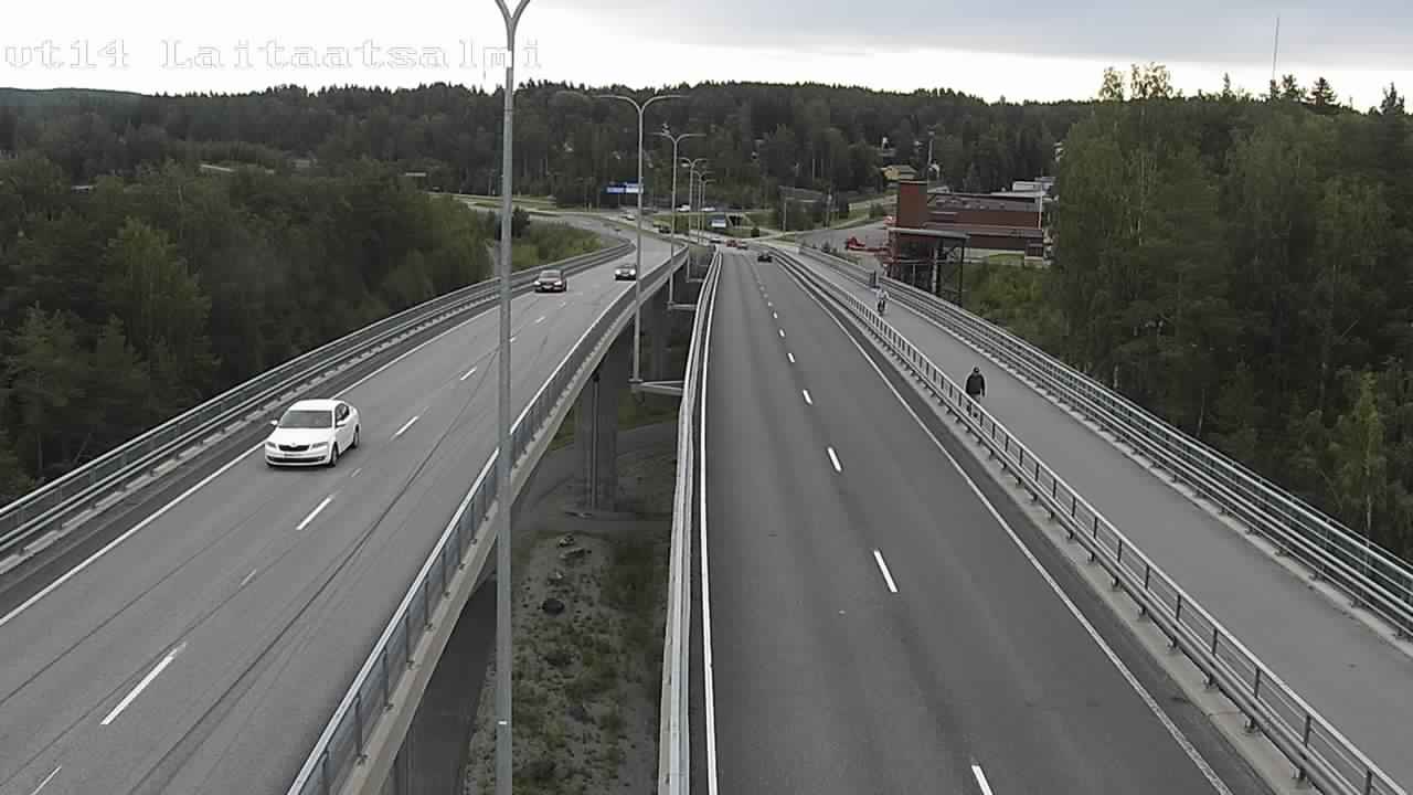 Weather Camera Image Road 14 Savonlinna, Laitaatsalmi, Savonlinna, Etelä-Savo