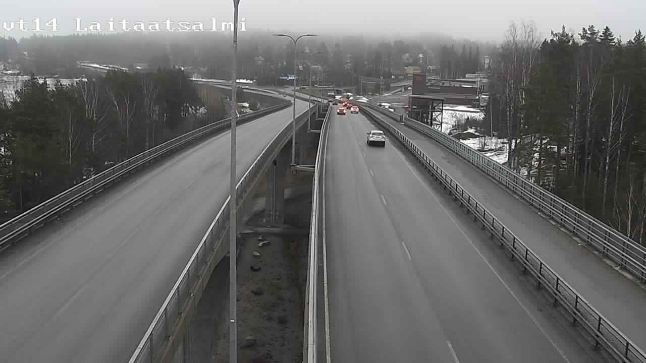 Kelikamerat Kuva Tie 14 Savonlinna, Laitaatsalmi silta, Savonlinna, Etelä-Savo