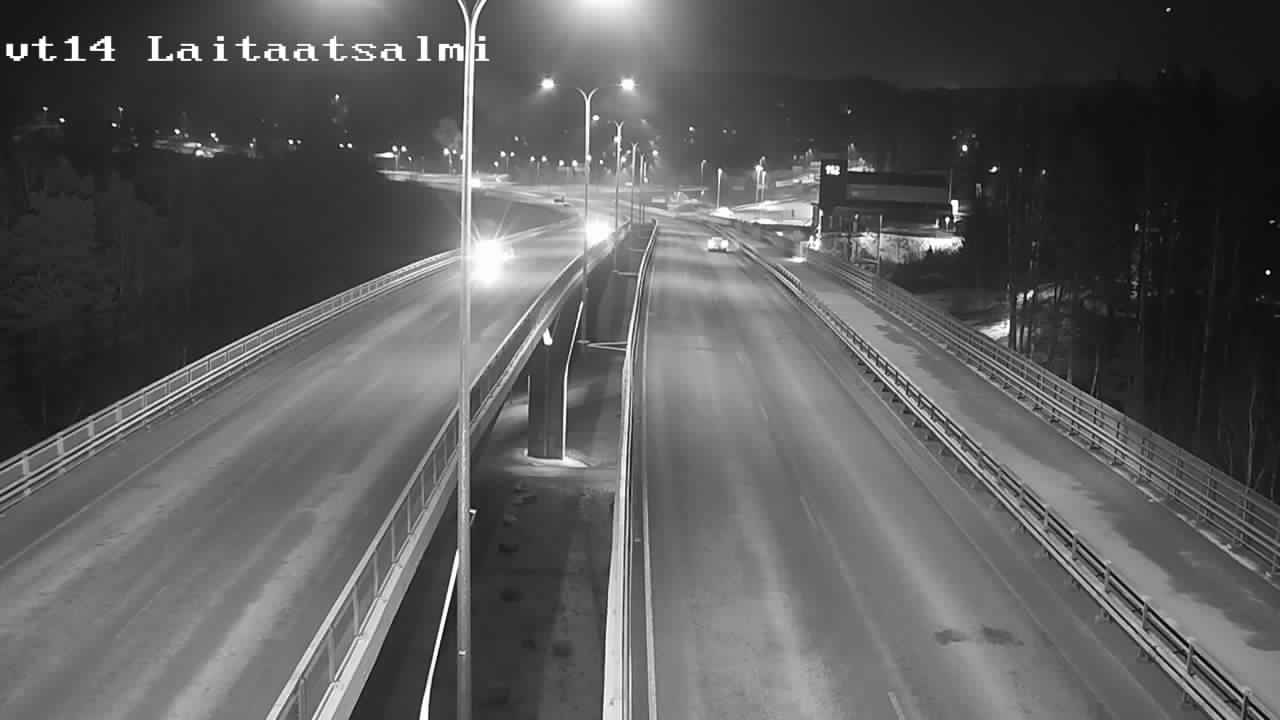 Weather Camera Image Väg 14 Nyslott, Laitaatsalmi, Savonlinna, Etelä-Savo