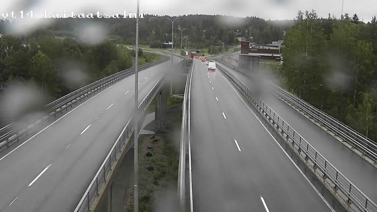 Kelikamerat Kuva Tie 14 Savonlinna, Laitaatsalmi silta, Savonlinna, Etelä-Savo