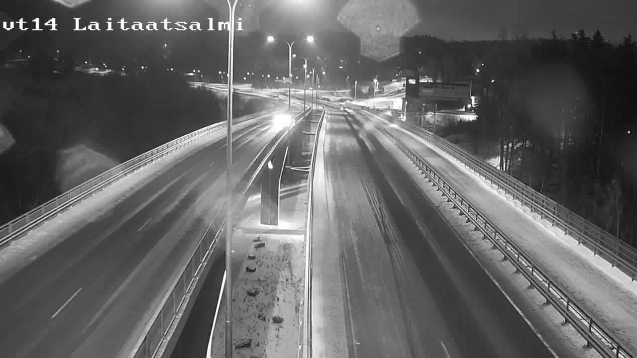 Weather Camera Image Väg 14 Nyslott, Laitaatsalmi, Savonlinna, Etelä-Savo