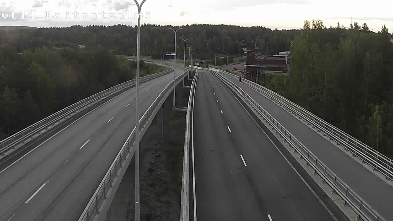 Weather Camera Image Road 14 Savonlinna, Laitaatsalmi, Savonlinna, Etelä-Savo