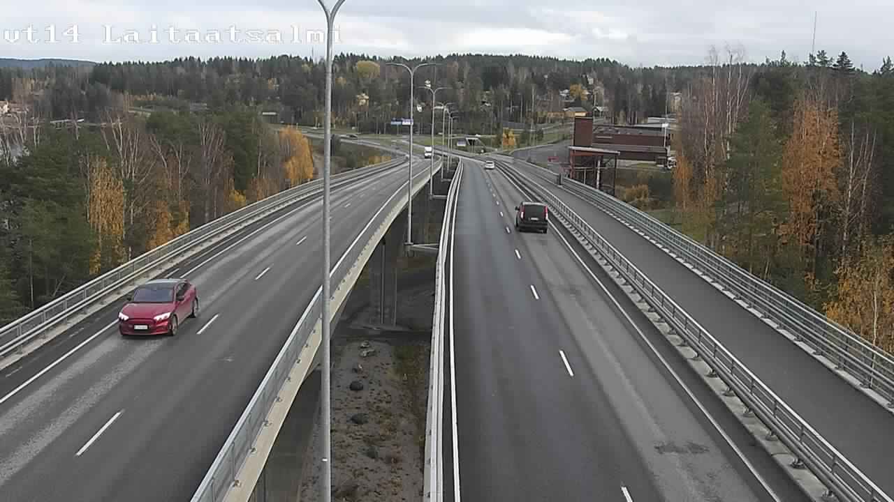 Kelikamerat Kuva Tie 14 Savonlinna, Laitaatsalmi silta, Savonlinna, Etelä-Savo