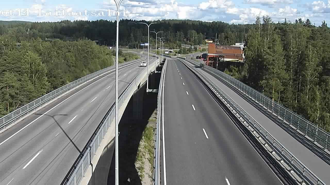 Kelikamerat Kuva Tie 14 Savonlinna, Laitaatsalmi silta, Savonlinna, Etelä-Savo