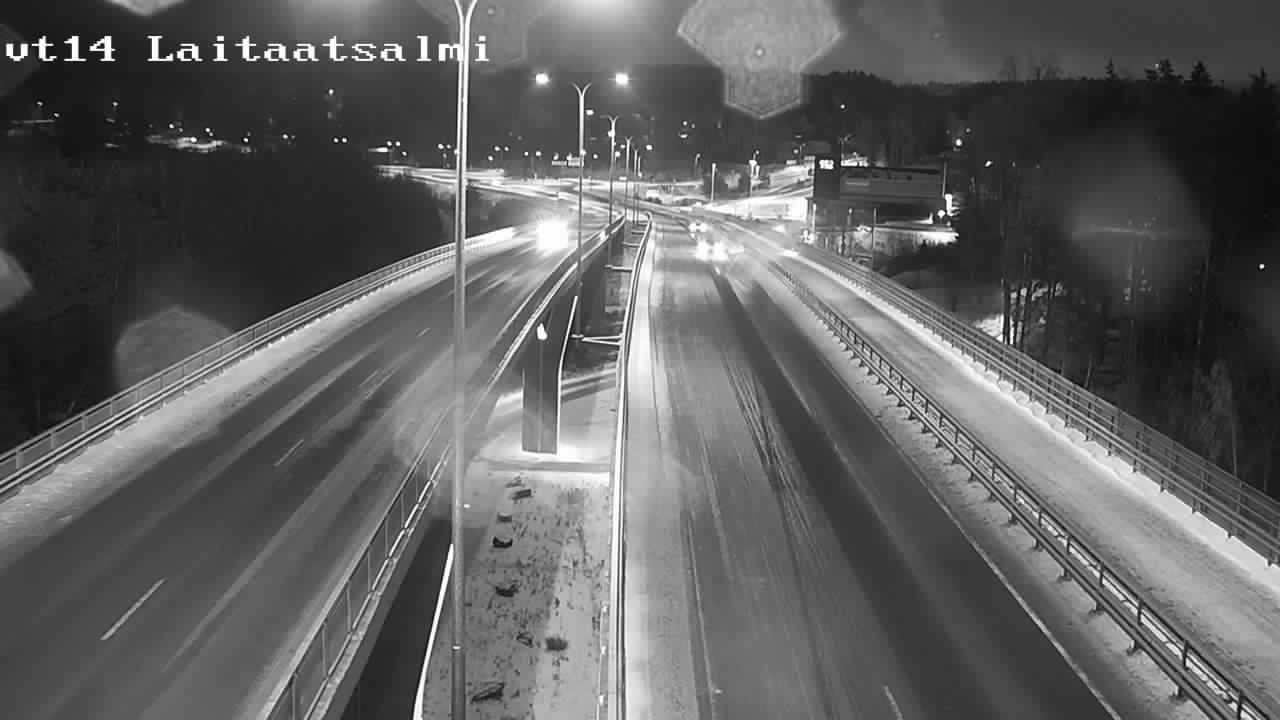 Weather Camera Image Väg 14 Nyslott, Laitaatsalmi, Savonlinna, Etelä-Savo