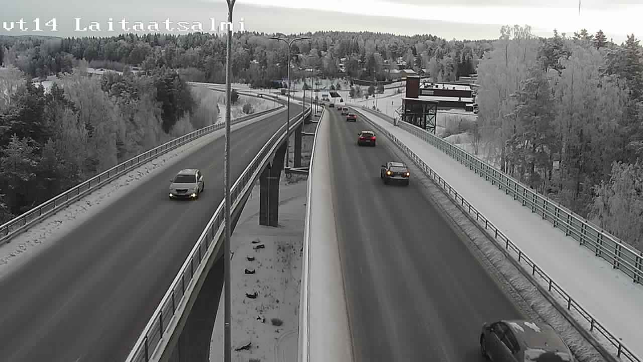 Kelikamerat Kuva Tie 14 Savonlinna, Laitaatsalmi silta, Savonlinna, Etelä-Savo