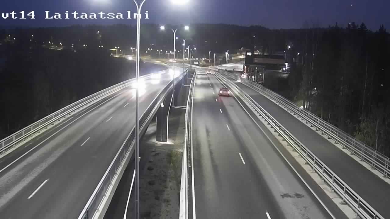 Kelikamerat Kuva Tie 14 Savonlinna, Laitaatsalmi silta, Savonlinna, Etelä-Savo