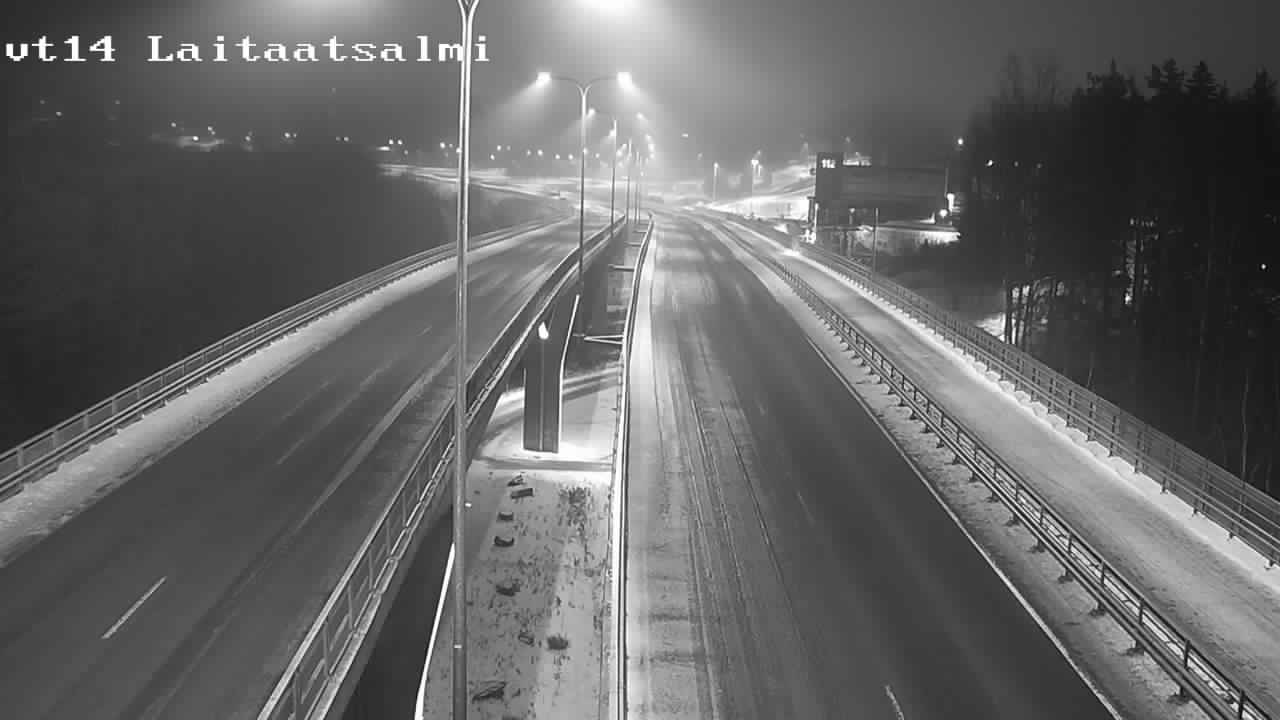 Weather Camera Image Väg 14 Nyslott, Laitaatsalmi, Savonlinna, Etelä-Savo