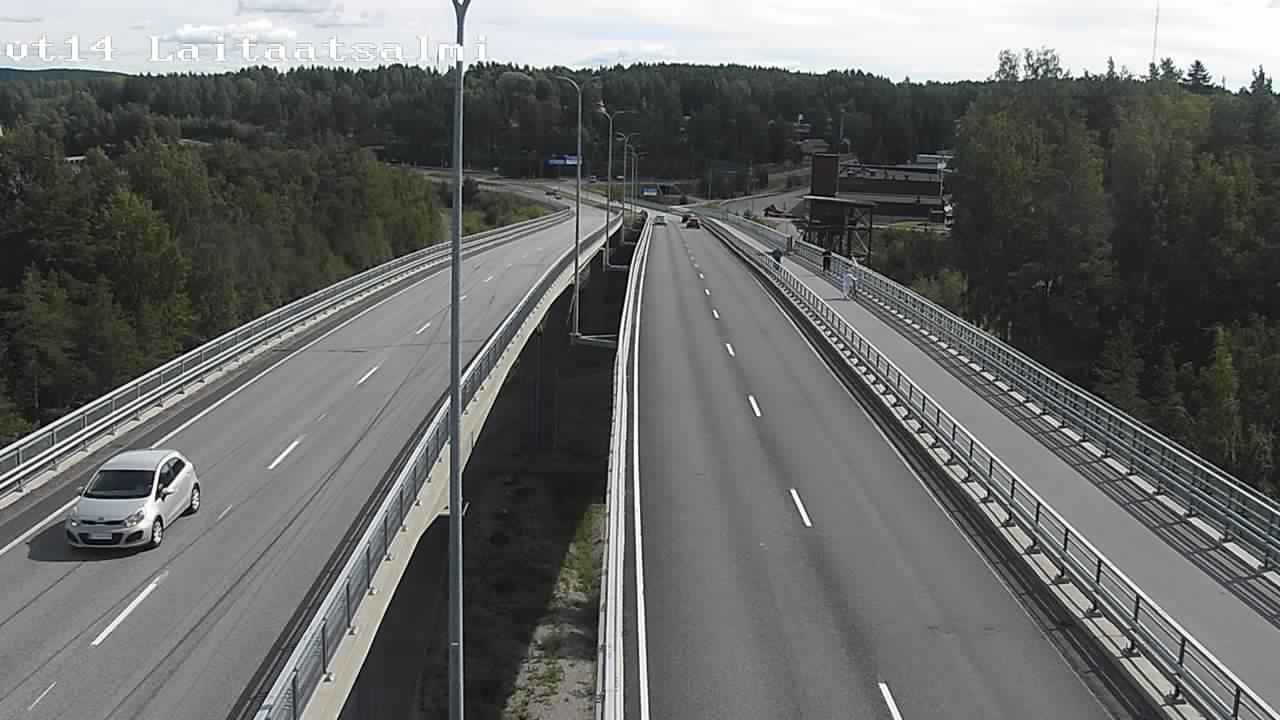 Kelikamerat Kuva Tie 14 Savonlinna, Laitaatsalmi silta, Savonlinna, Etelä-Savo