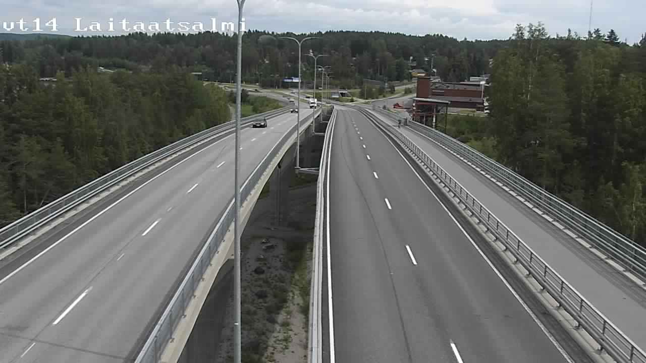 Kelikamerat Kuva Tie 14 Savonlinna, Laitaatsalmi silta, Savonlinna, Etelä-Savo