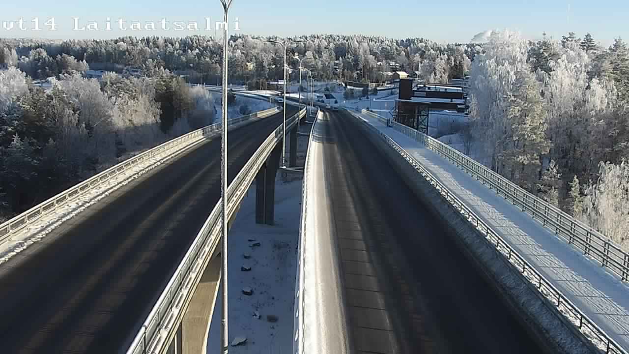 Kelikamerat Kuva Tie 14 Savonlinna, Laitaatsalmi silta, Savonlinna, Etelä-Savo