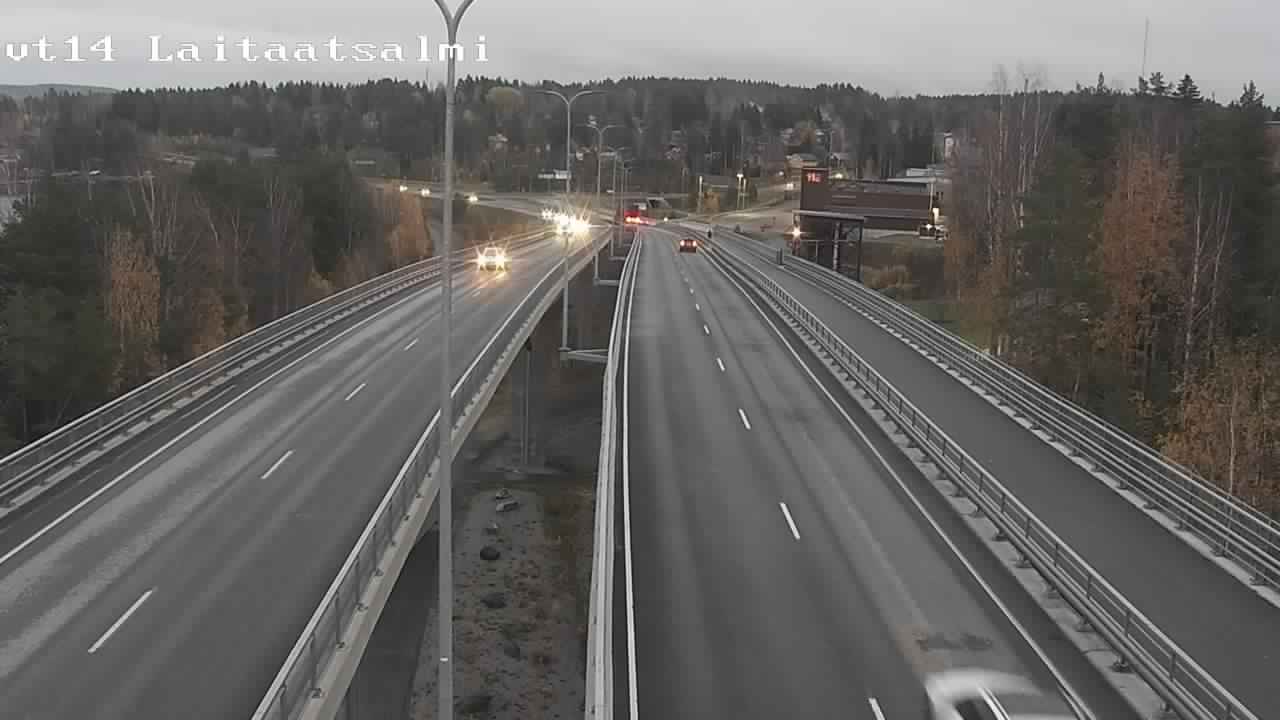 Kelikamerat Kuva Tie 14 Savonlinna, Laitaatsalmi silta, Savonlinna, Etelä-Savo