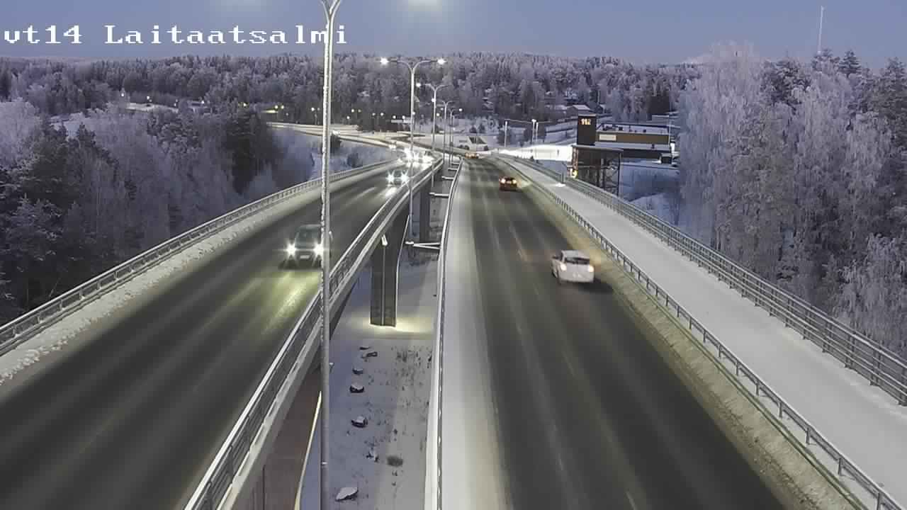 Kelikamerat Kuva Tie 14 Savonlinna, Laitaatsalmi silta, Savonlinna, Etelä-Savo