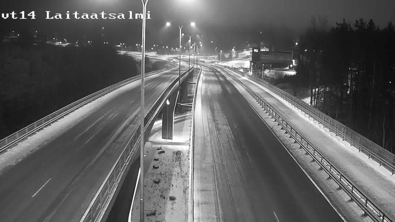 Weather Camera Image Väg 14 Nyslott, Laitaatsalmi, Savonlinna, Etelä-Savo