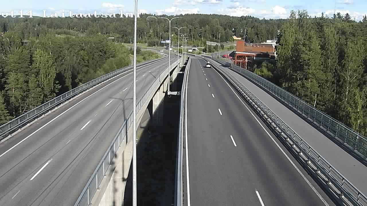Kelikamerat Kuva Tie 14 Savonlinna, Laitaatsalmi silta, Savonlinna, Etelä-Savo