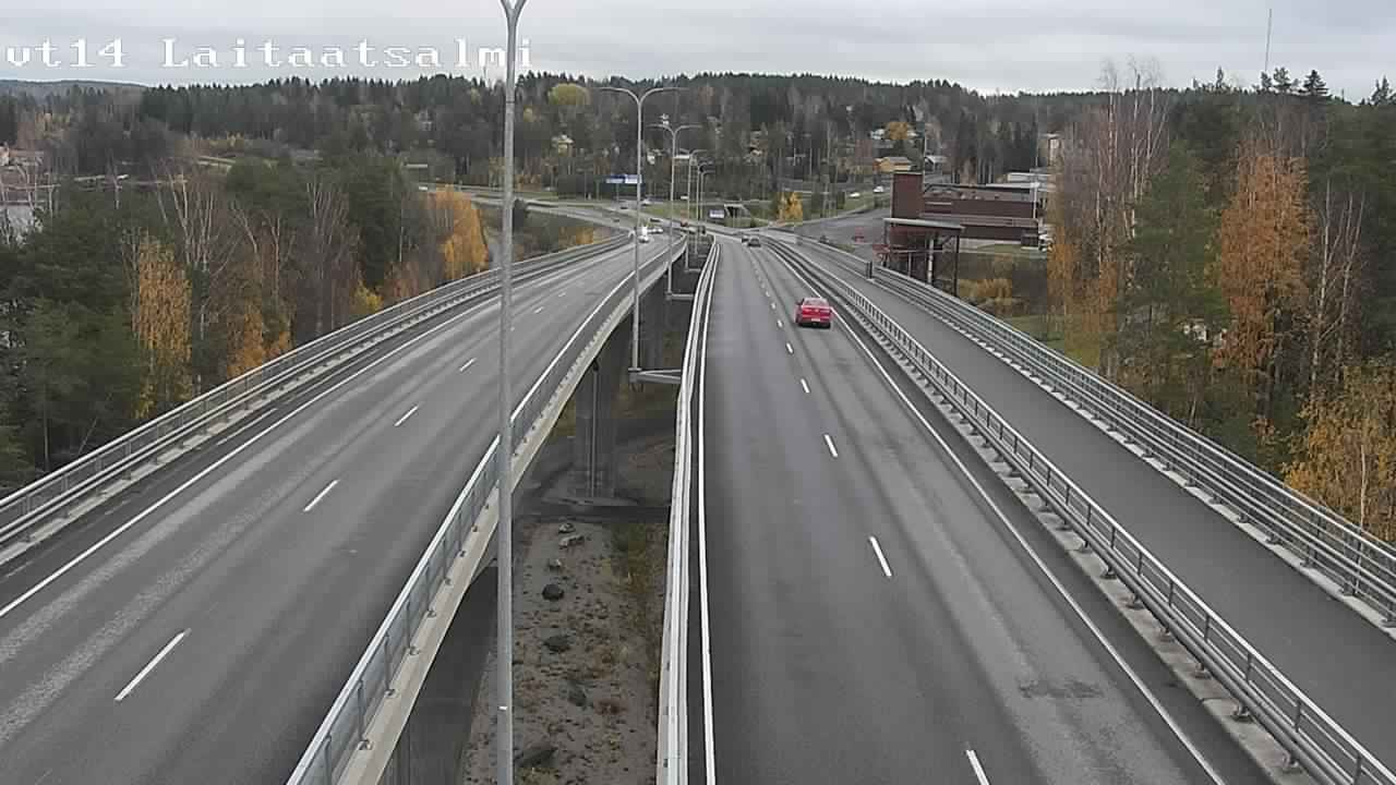 Kelikamerat Kuva Tie 14 Savonlinna, Laitaatsalmi silta, Savonlinna, Etelä-Savo