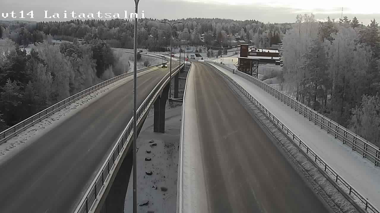 Kelikamerat Kuva Tie 14 Savonlinna, Laitaatsalmi silta, Savonlinna, Etelä-Savo