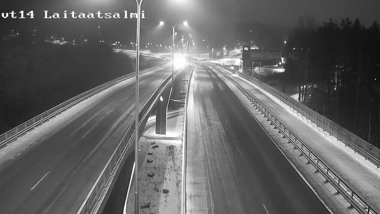 Weather Camera Image Väg 14 Nyslott, Laitaatsalmi, Savonlinna, Etelä-Savo