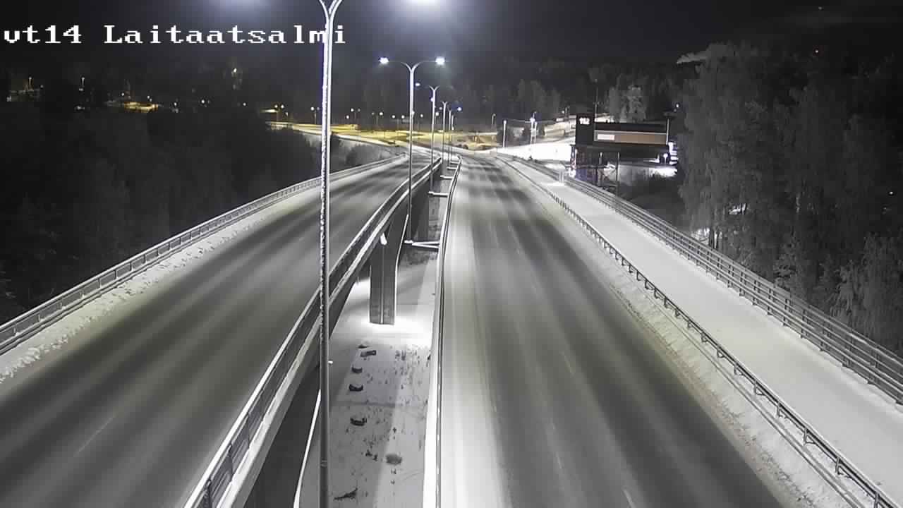 Kelikamerat Kuva Tie 14 Savonlinna, Laitaatsalmi silta, Savonlinna, Etelä-Savo