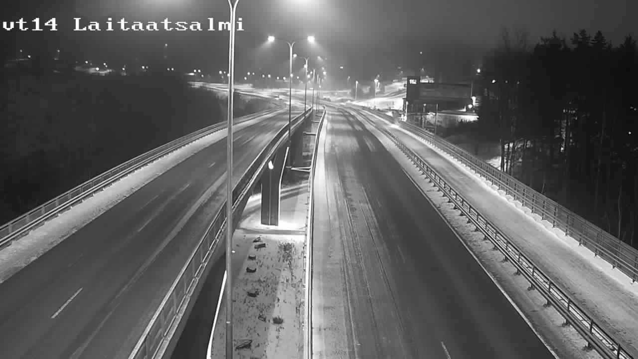 Weather Camera Image Väg 14 Nyslott, Laitaatsalmi, Savonlinna, Etelä-Savo